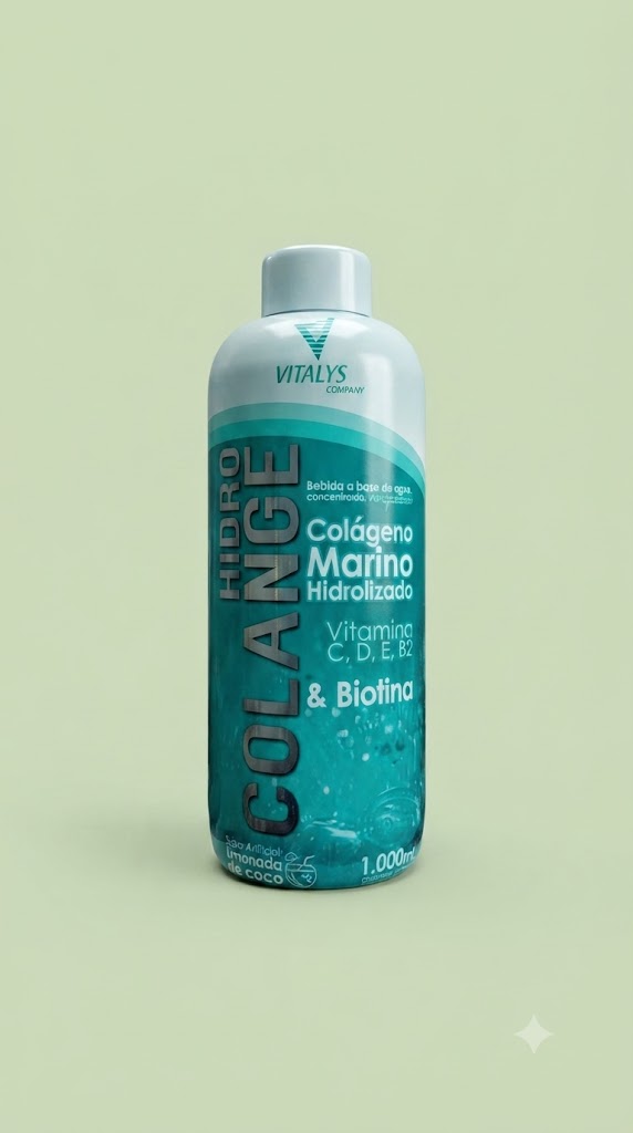 Colágeno Marino Hidrolizado Líquido 1L Importado