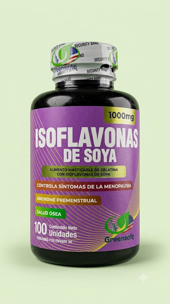 Isoflavonas de Soya 100 Capsulas
