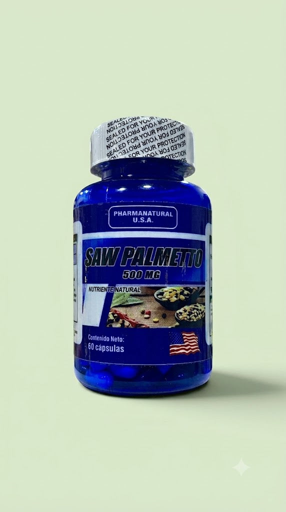 Saw Palmetto 60 Capsulas PharmaNatural