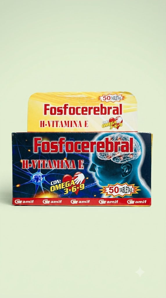 Fosfocerebral H-vitamina E 50tab