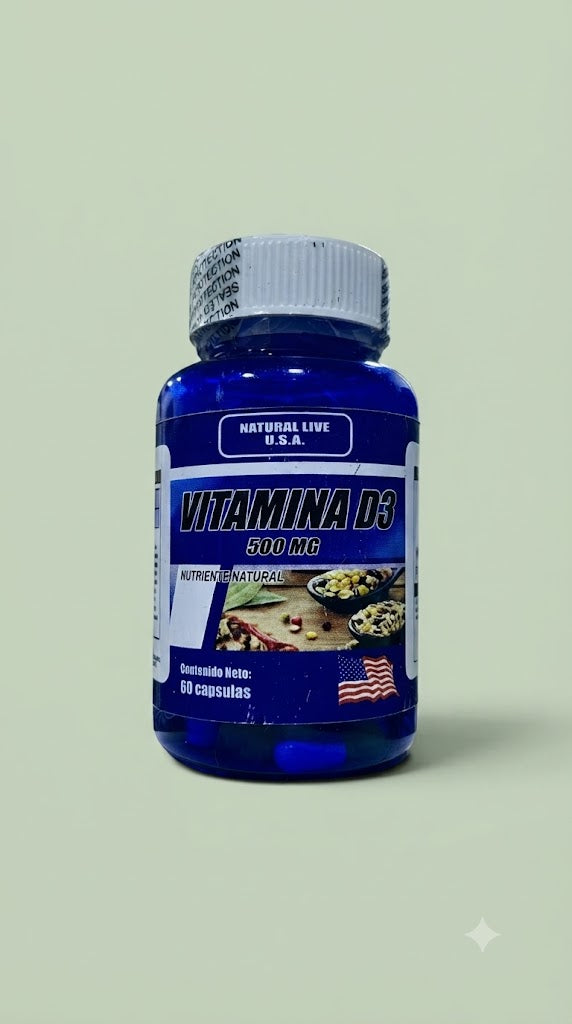 Vitamina D3 60 Capsulas PharmaNatural