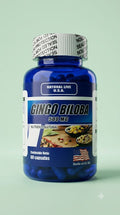 Gingo Biloba 60 Capsulas Natural Live U.S.A