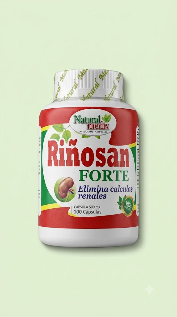 Riñosan Forte 100 Capsulas Natural Medix Importado