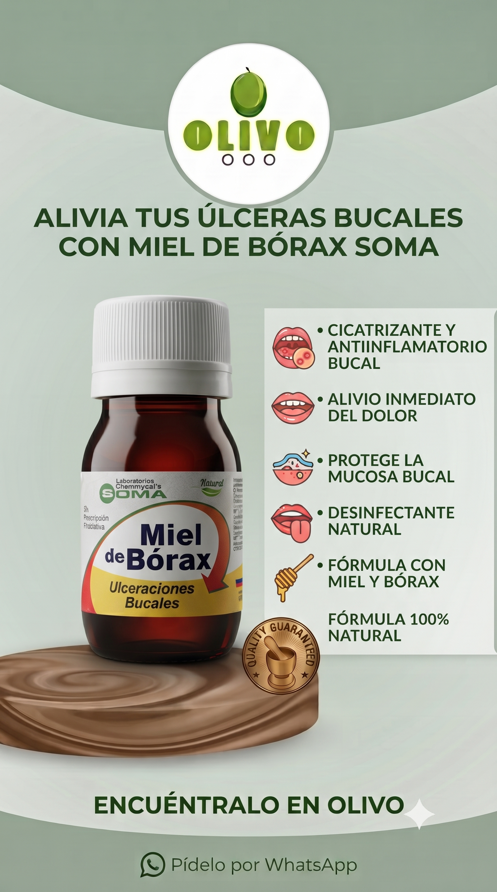 Miel De Borax 30 ML
