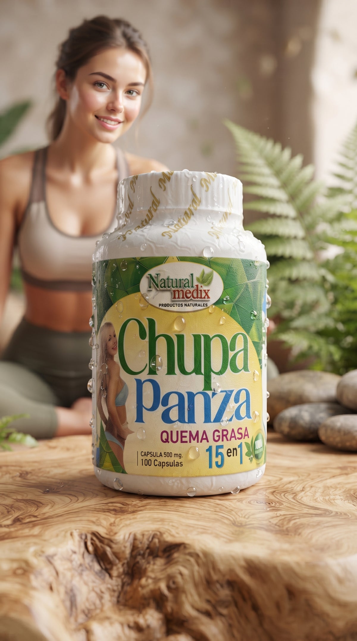 Chupa Panza 100 Capsulas Natural Medix