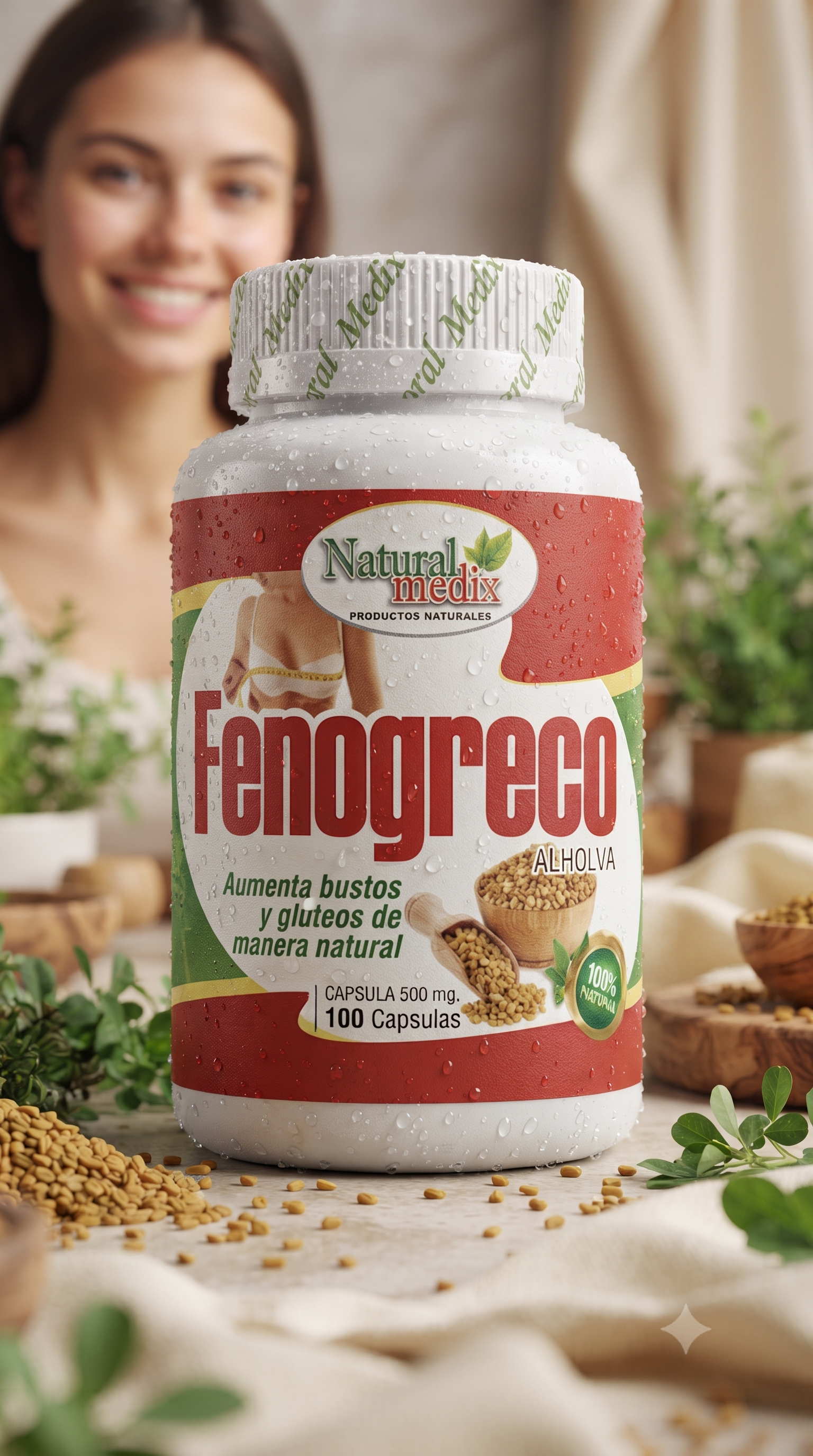 Fenogreco 100 Capsulas NaturalMedic
