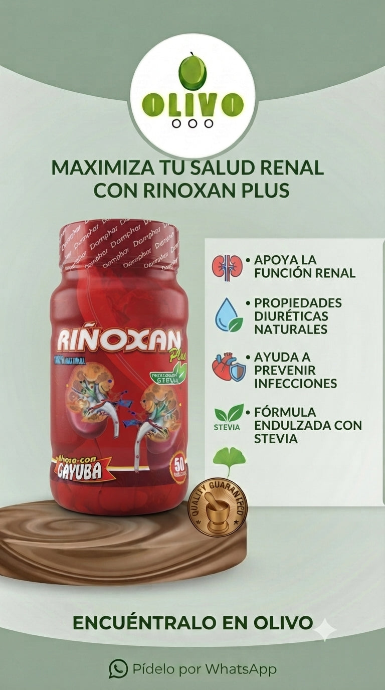 Riñoxan Plus 50 Tabletas