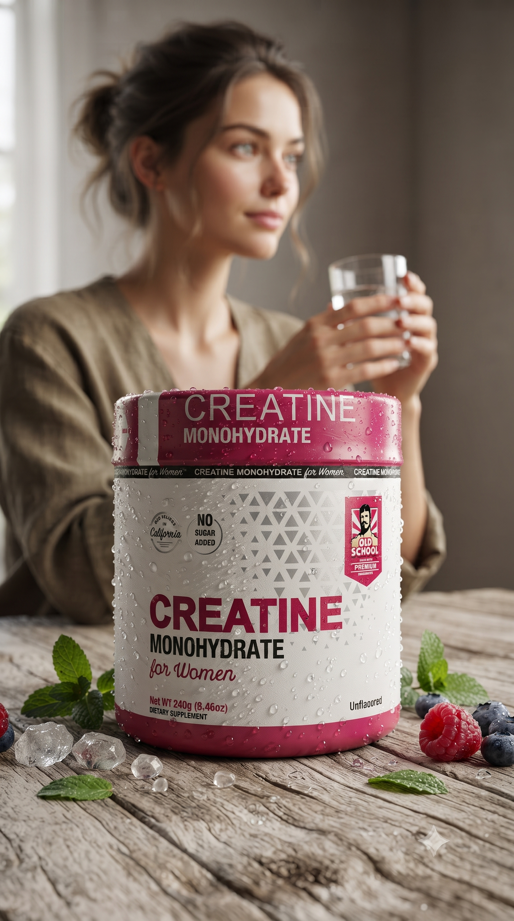 Creatine MonoHydrate Women 250 GRAMOS