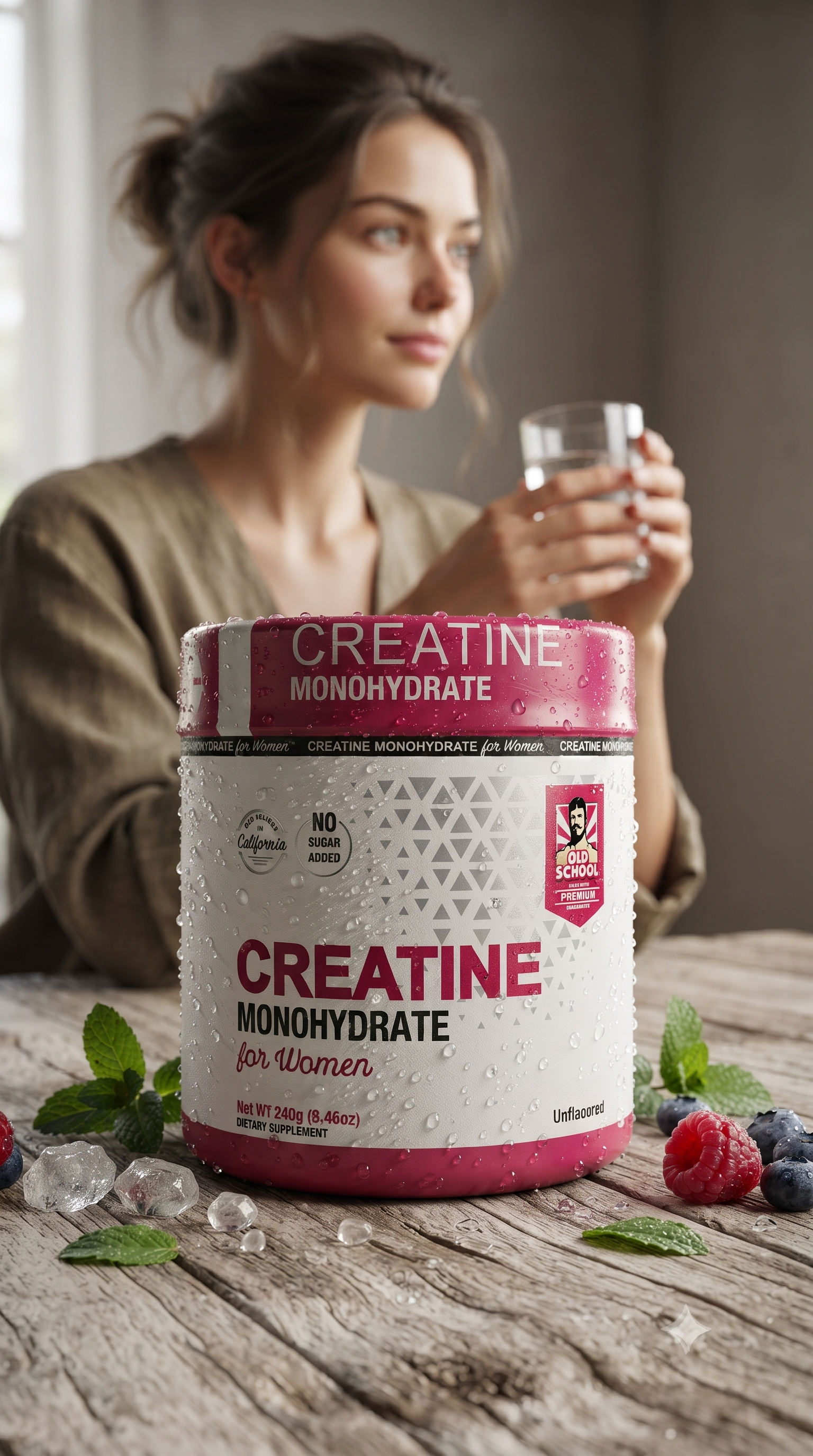 Creatine MonoHydrate Women 250 GRAMOS