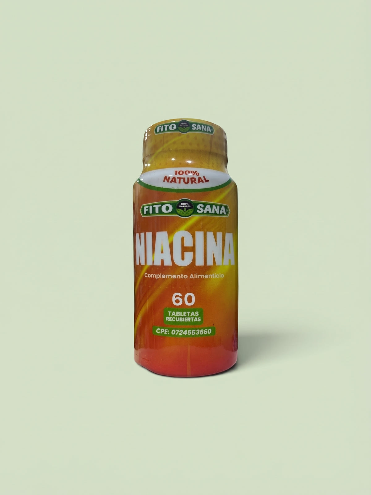 Vitamina B3 ( Niacina ) 60 Tabletas Fito Sana