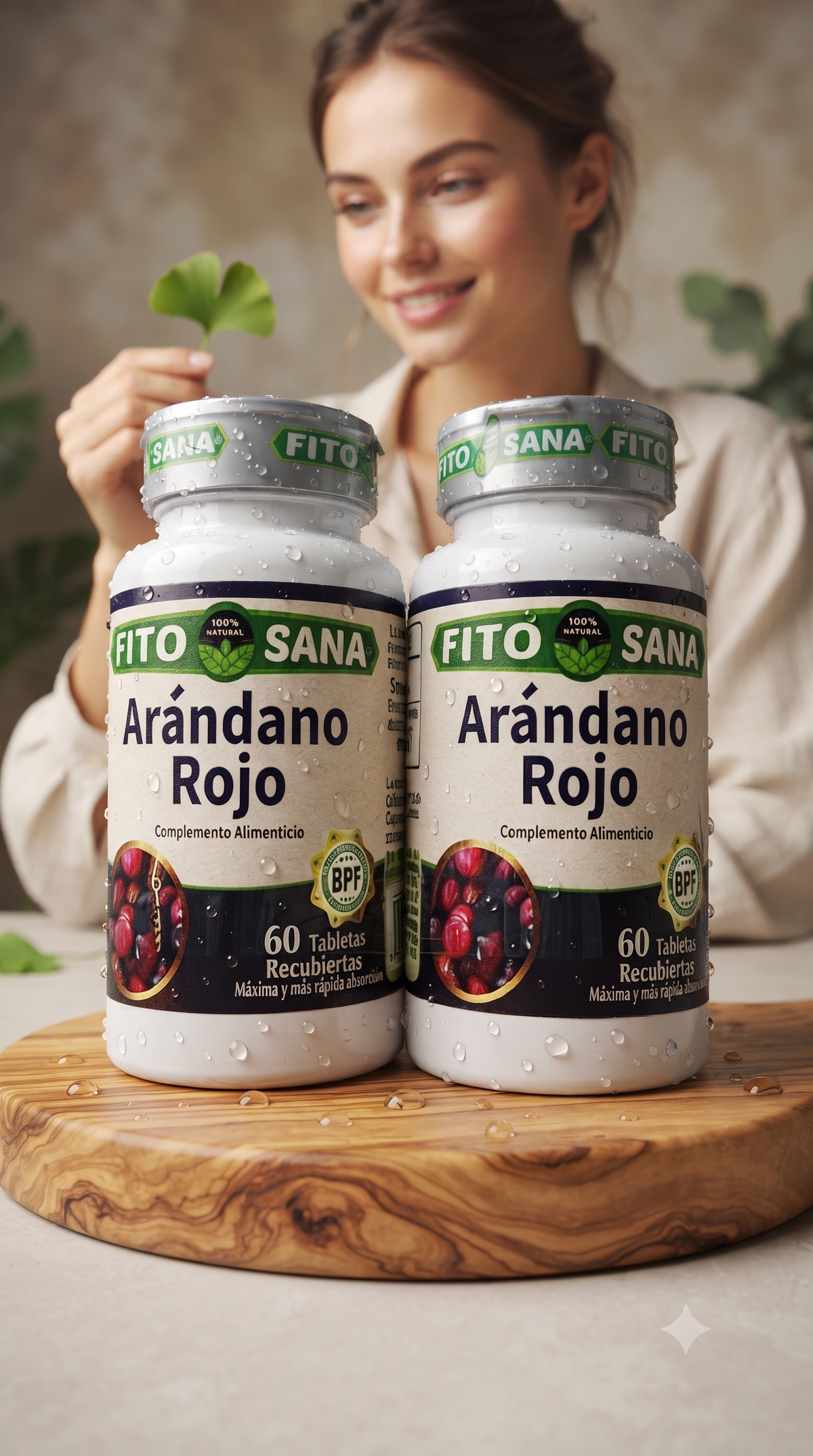 Arándano Rojo 120 Tabletas Pack Fito Sana Nacional