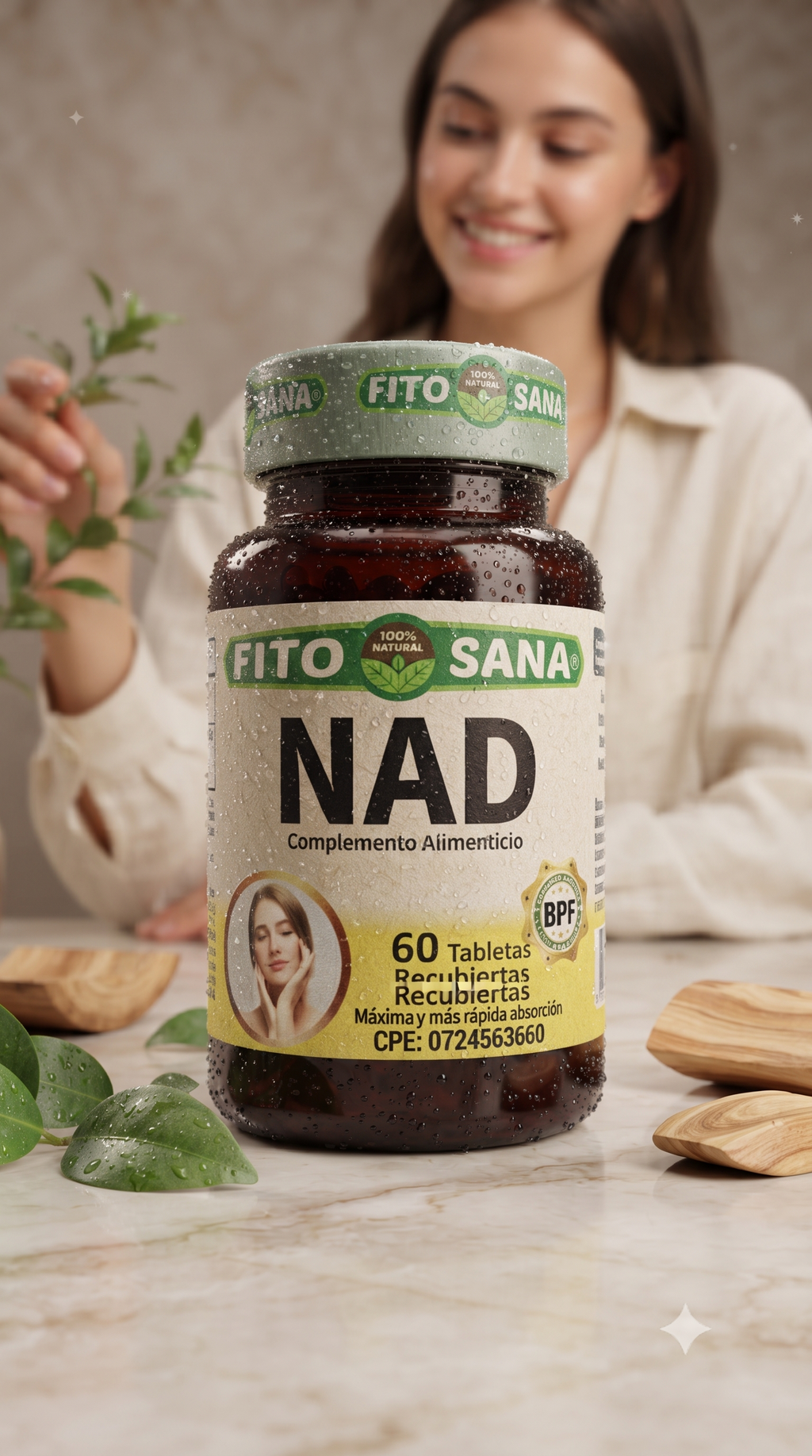 NAD 120 Tabletas Fito Sana