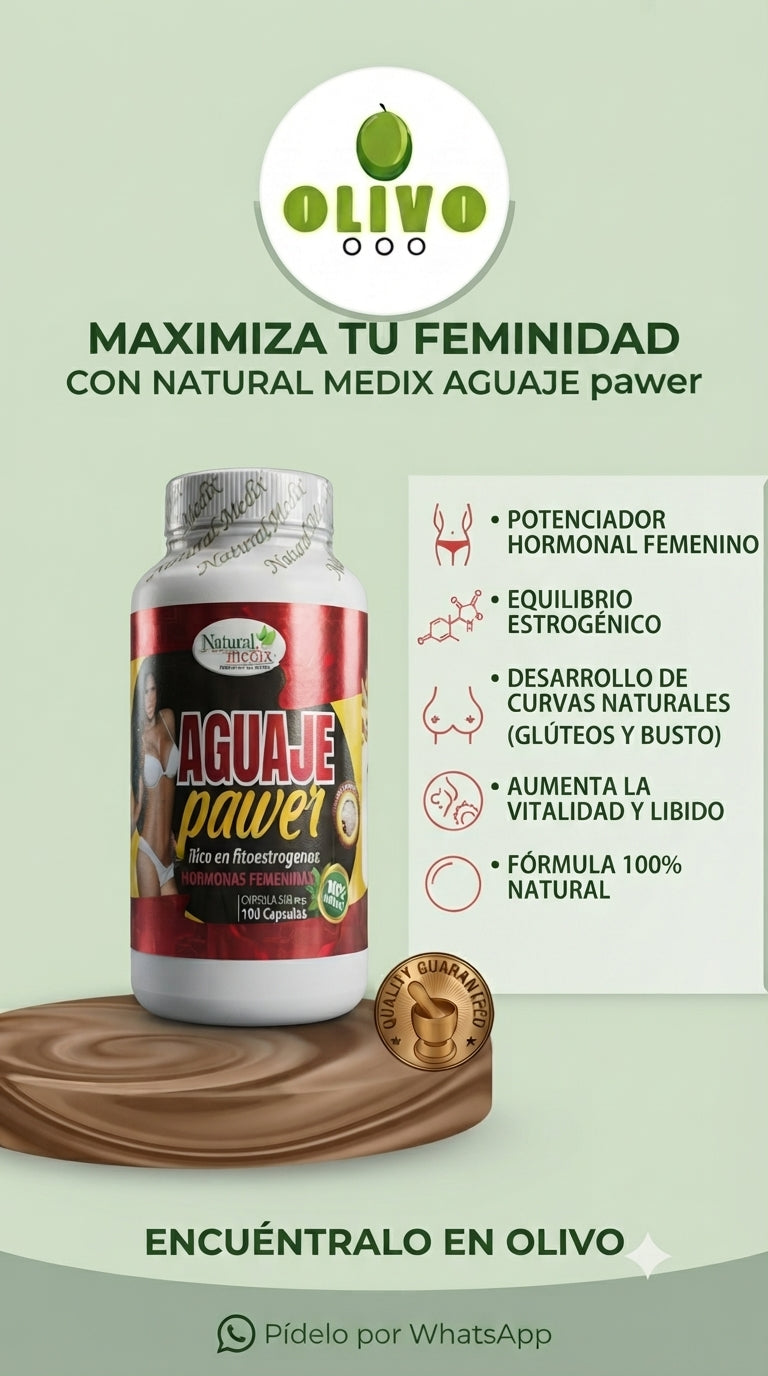Aguaje Power 100capsulas Importado