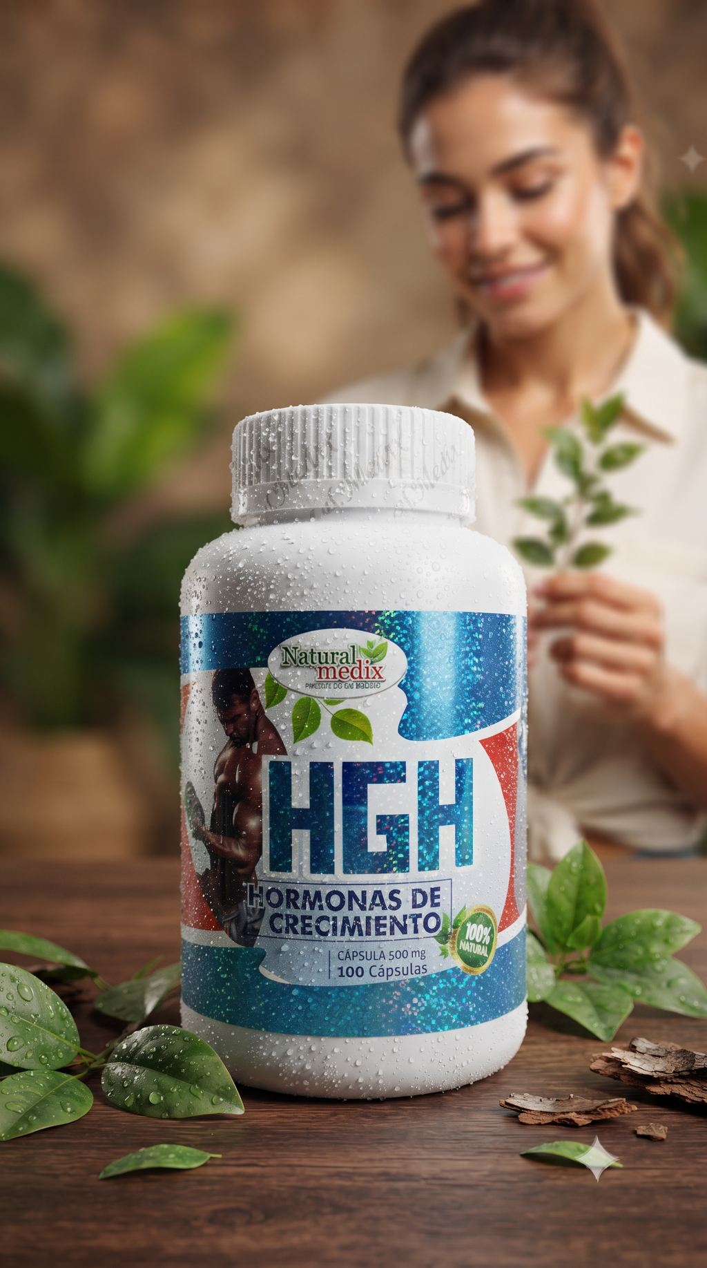 HGH 100 Capsulas Natural Medix