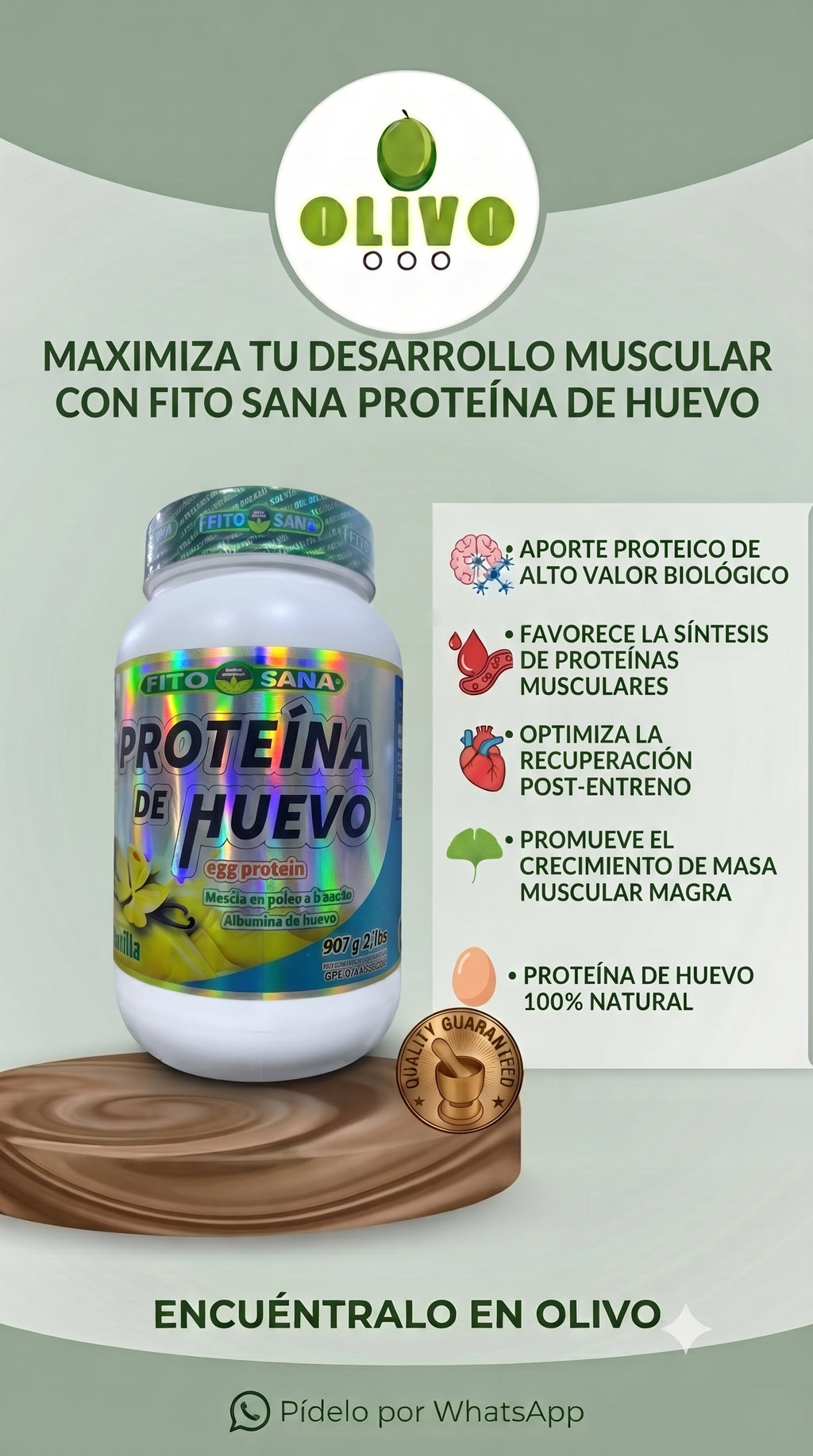 Proteina De Huevo Fito Sana
