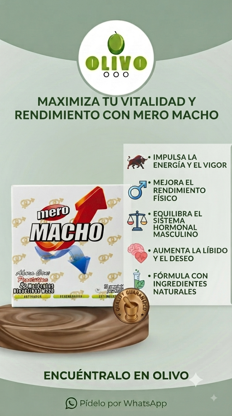 Mero Macho 12 Comprimido