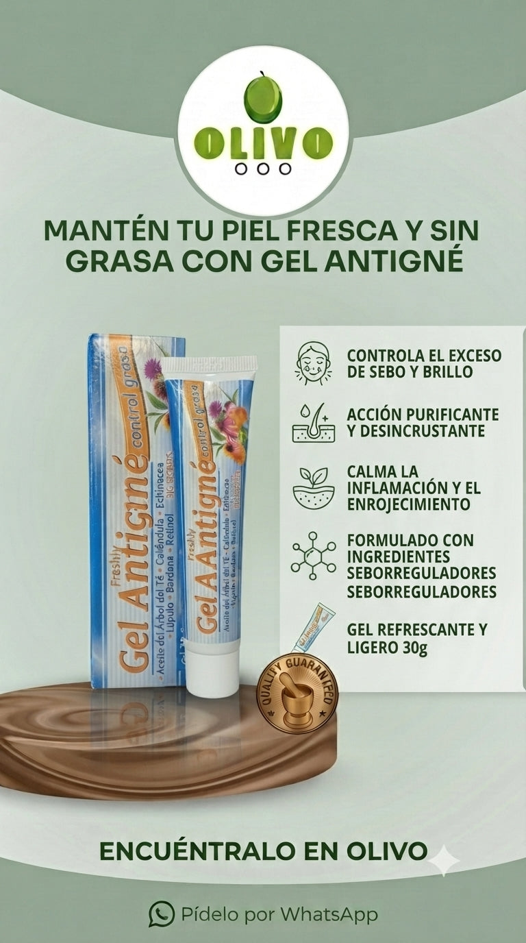 Gel Antigné (Crema para el Acné Crónico) 30gr Importada