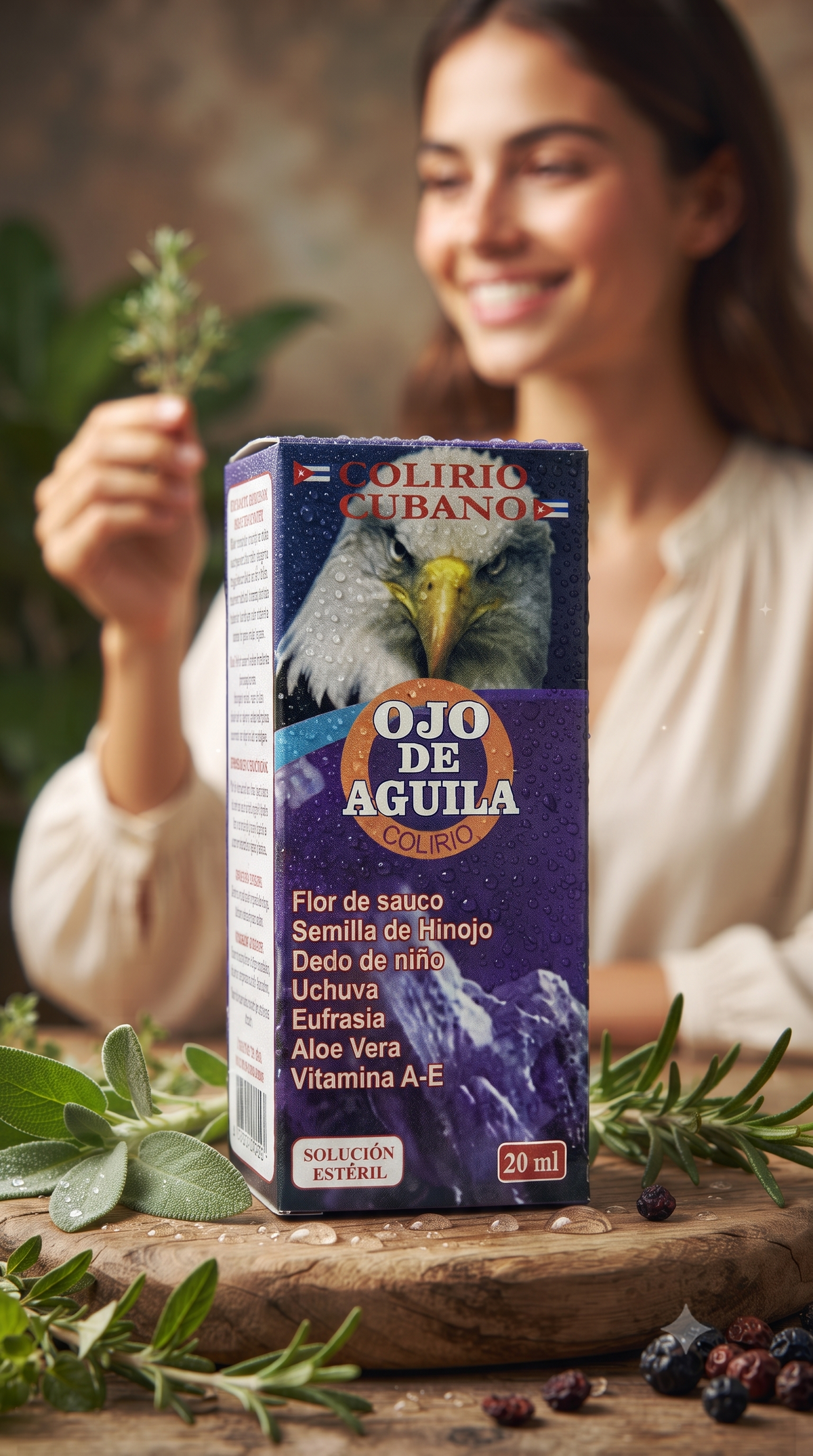 Colirio Cubano Ojo De Aguila 20ml Importado