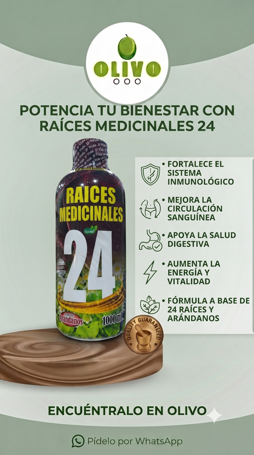 24 Raices Medicinales 1000ml