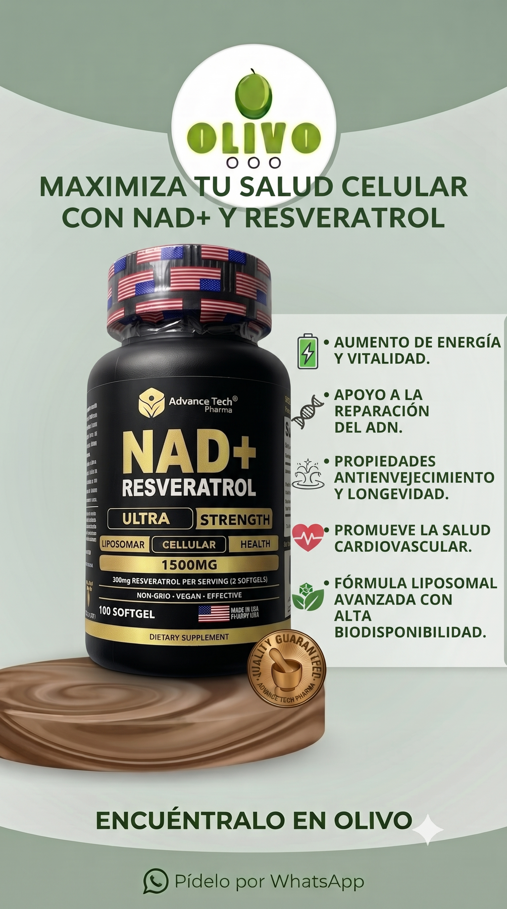 Nad + Reveratrol Advance