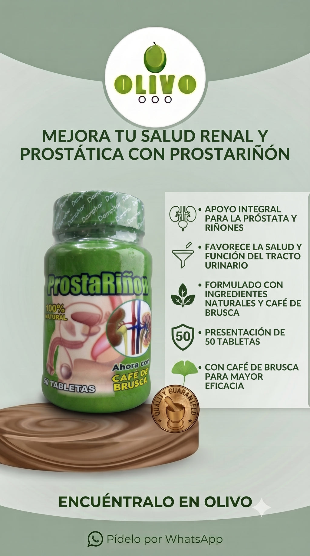 ProstaRiñon 50 Tabletas