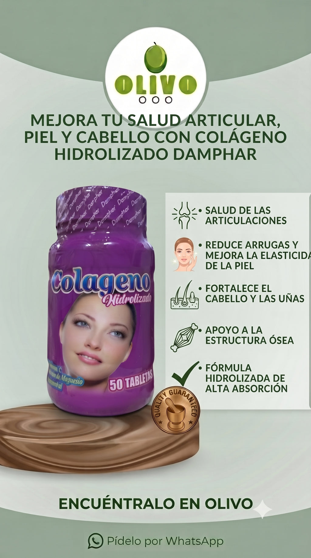 Colageno 50 Tabletas