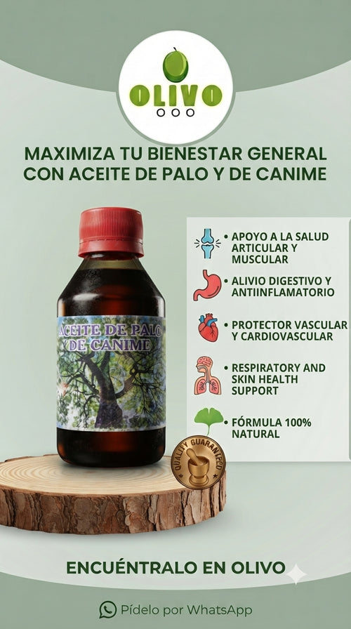 Aceite de Palo 60ml Artesanal
