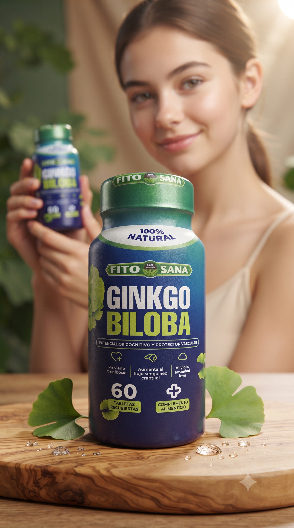 Ginkgo Biloba 60 Tabletas Fito Sana