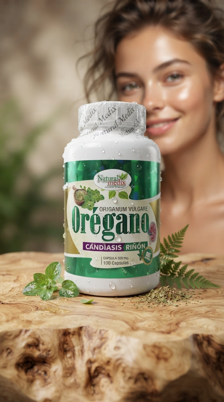 Oregano 100 Capsulas Natural Medix