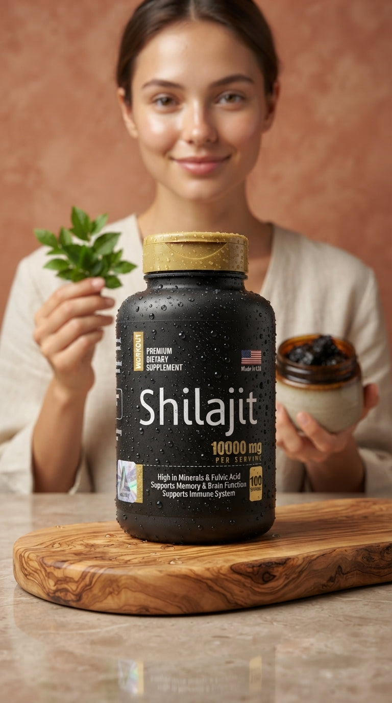 Shilajit 100 capsulas blandas 10.000mg Importado