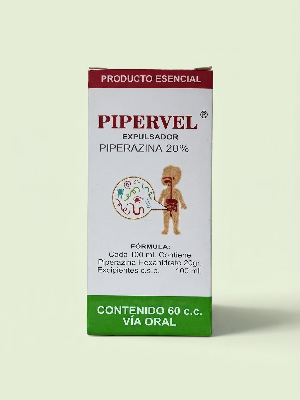 Pipervel Desparasitante 60c