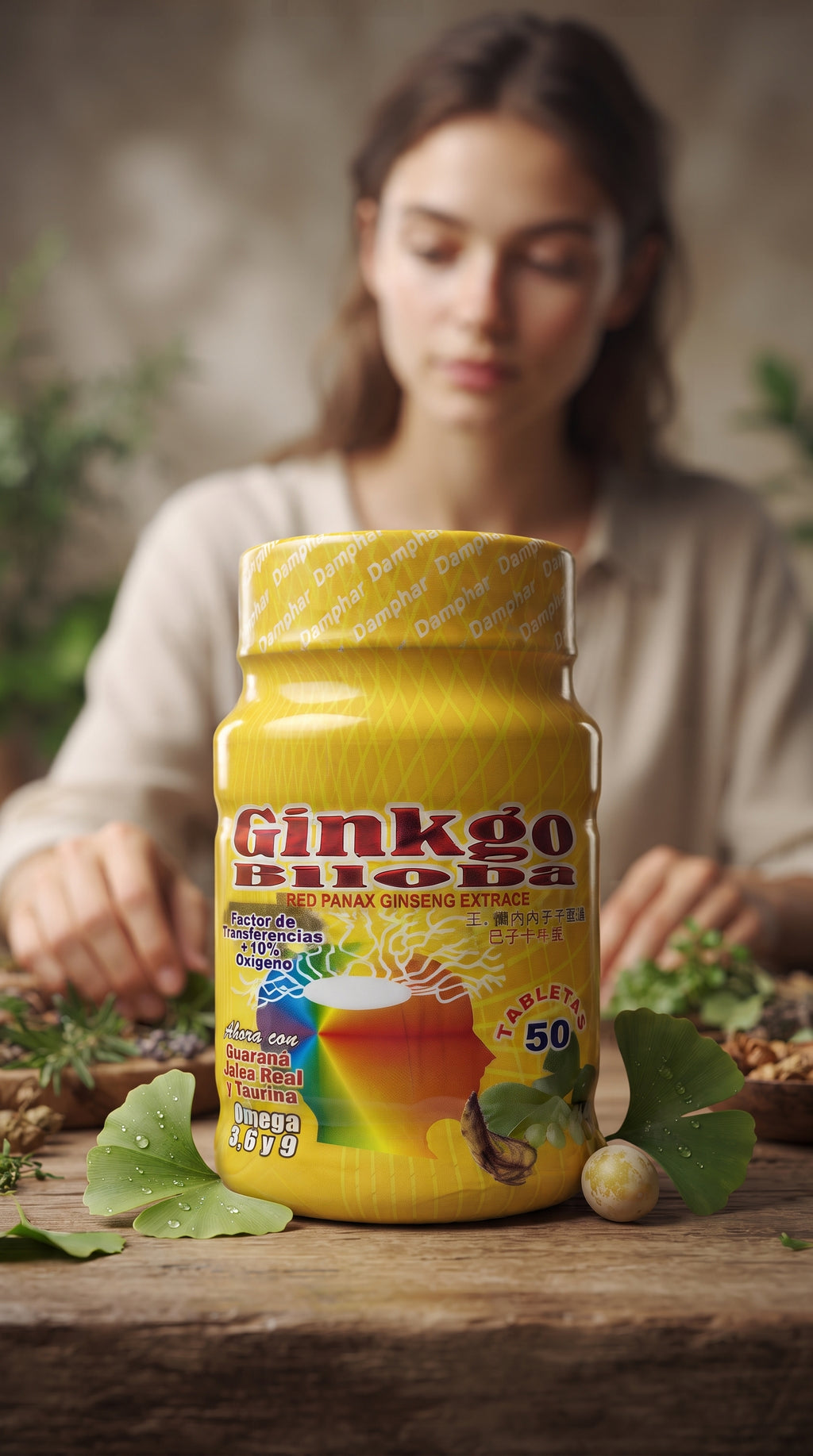 Ginkgo Biloba 50 Tabletas