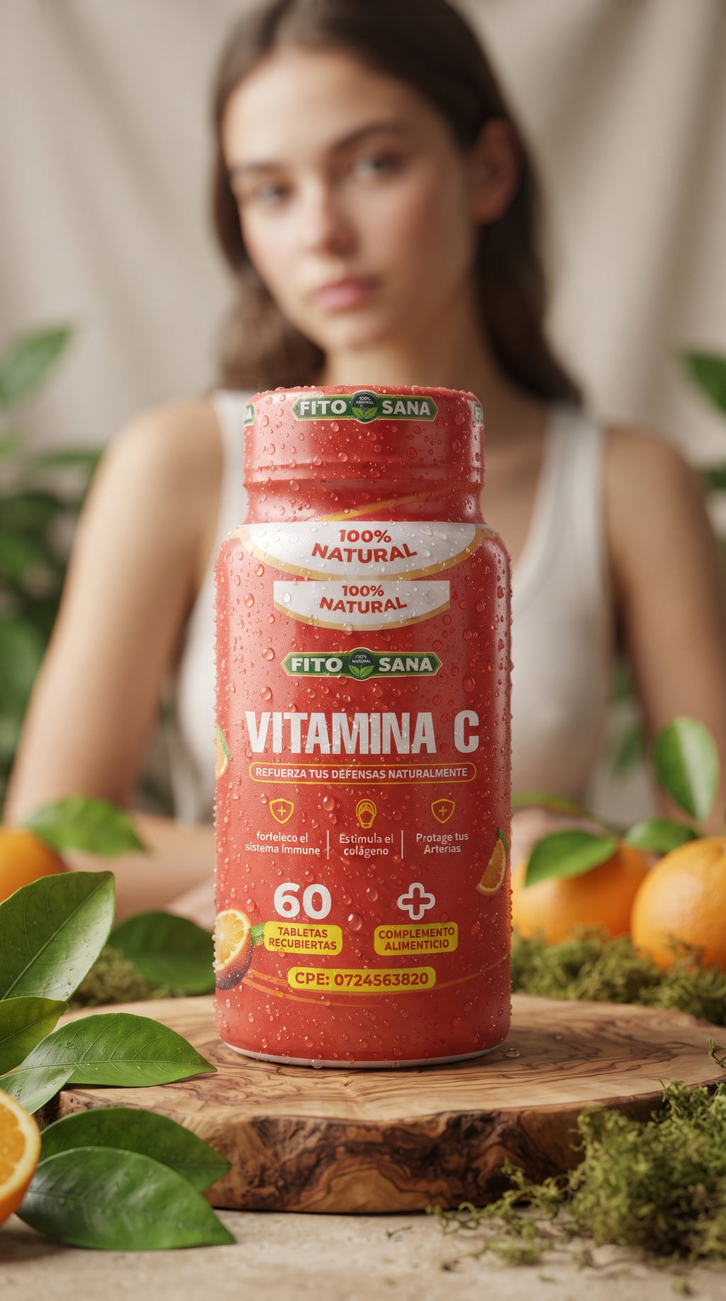Vitamina C 60 Tabletas Fito Sana