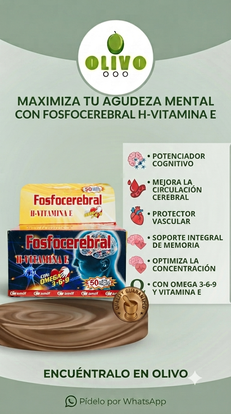 Fosfocerebral H-vitamina E 50tab