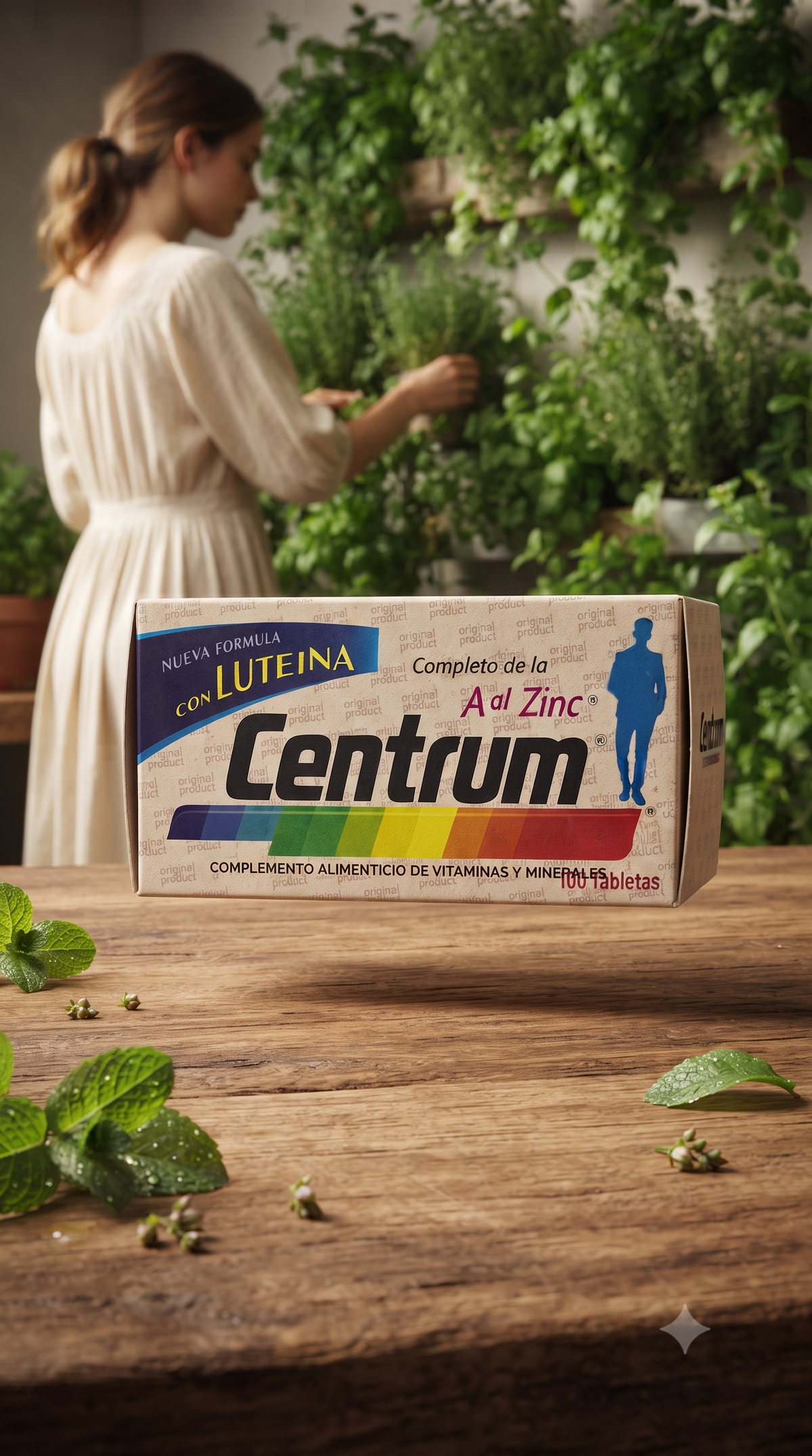 Centrum+ Luteína 100 Tabletas