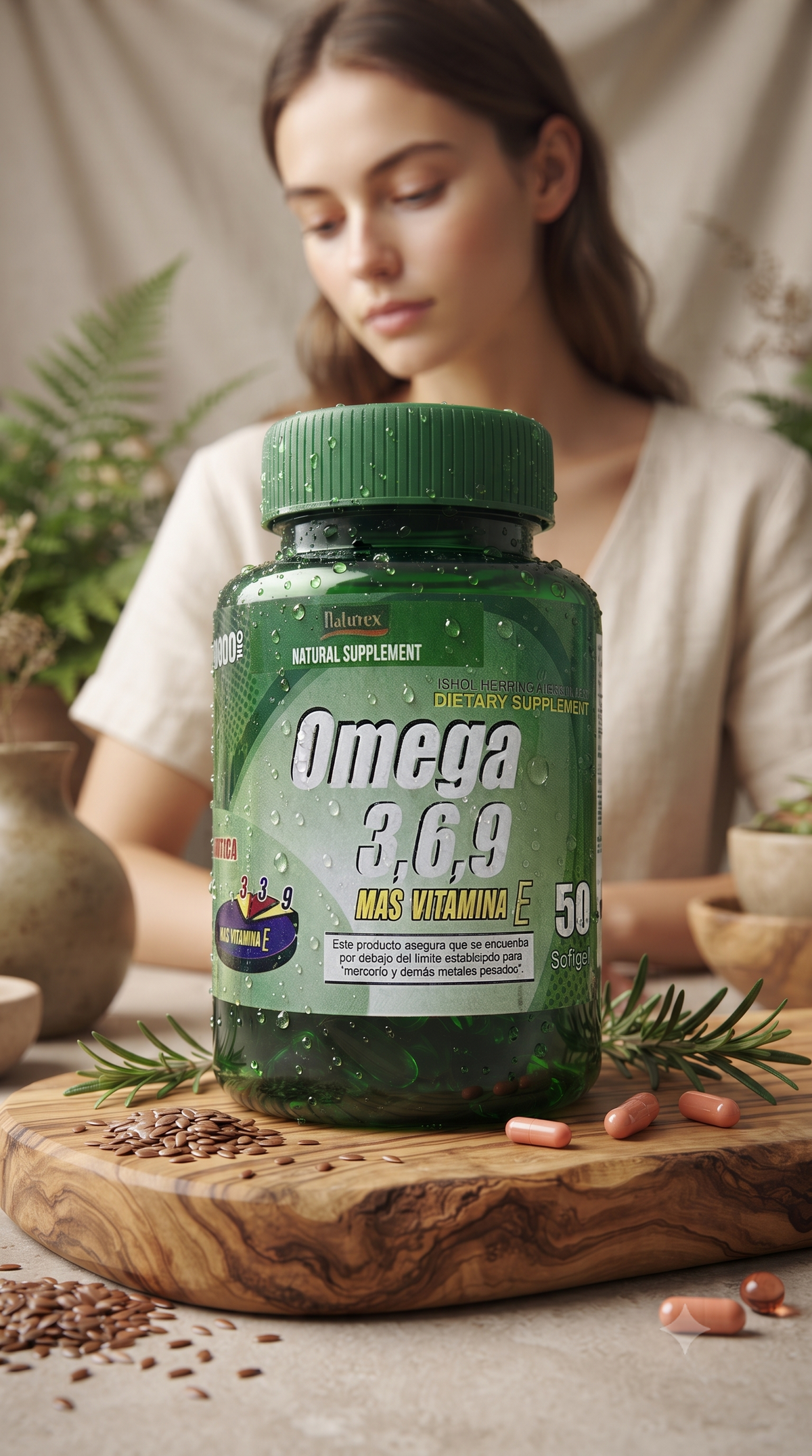 Omega 3 6 9 50 Capsulas Blandas Naturex