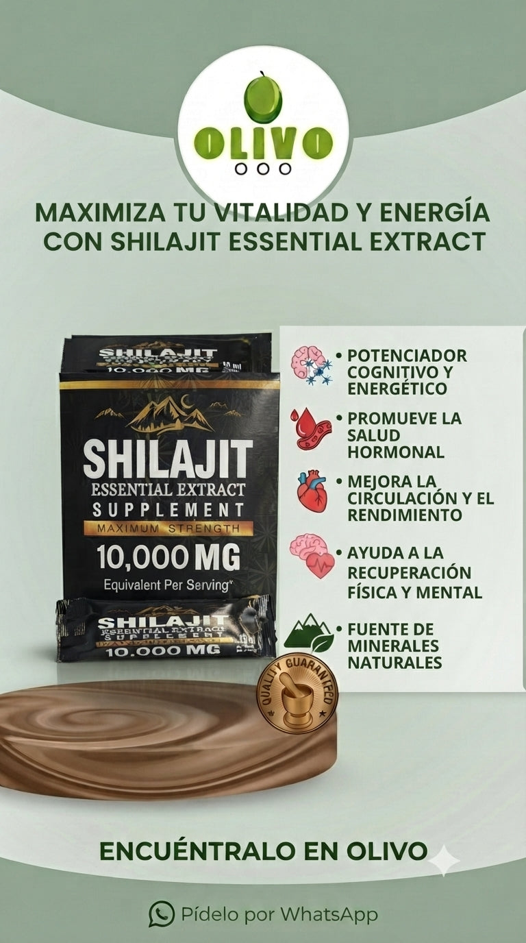 Shilajit Sachet (15 Sobres de 15ml) Importado