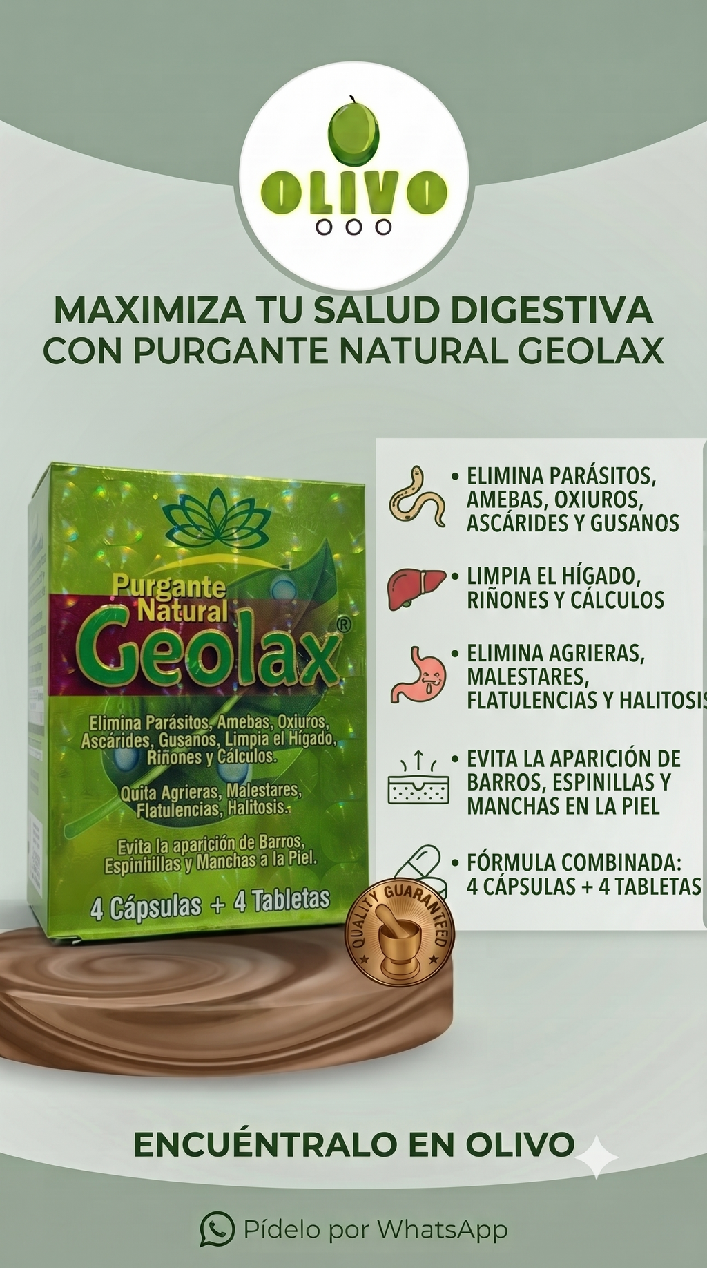 Geolax Capsulas y Tabletas