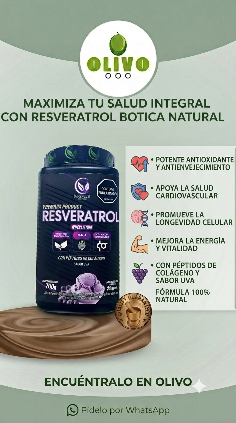 Resveratrol 700 Gramos Botica