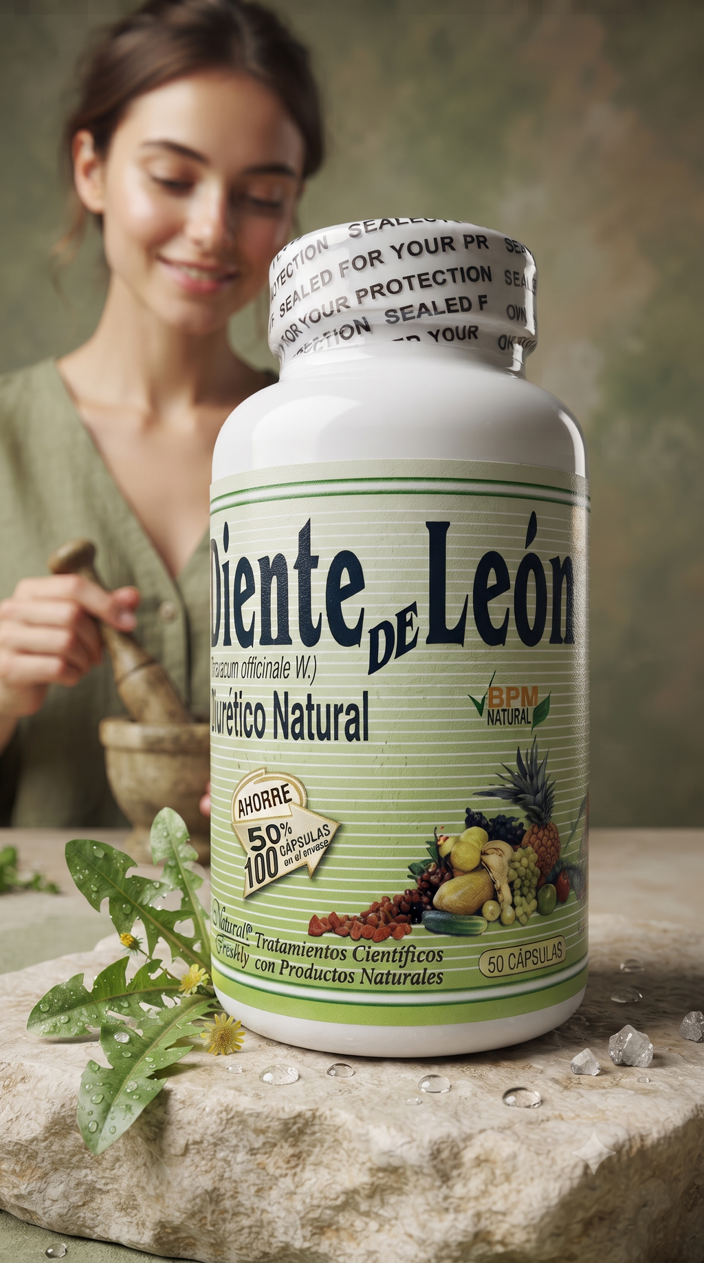 Diente Leon 100 Capsulas