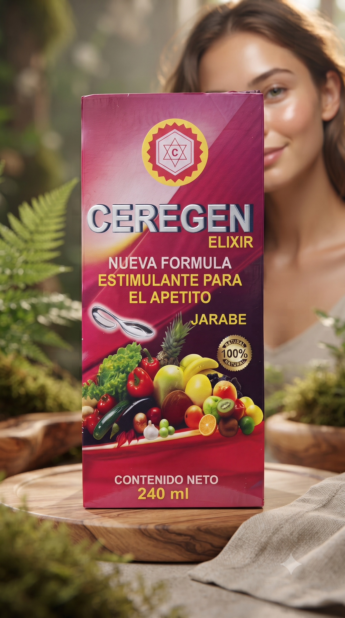 Ceregen Jbe 240 ML Importado