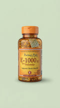 Vitamina E 1000 IU + Selenio 100 capsulas blandas Importada