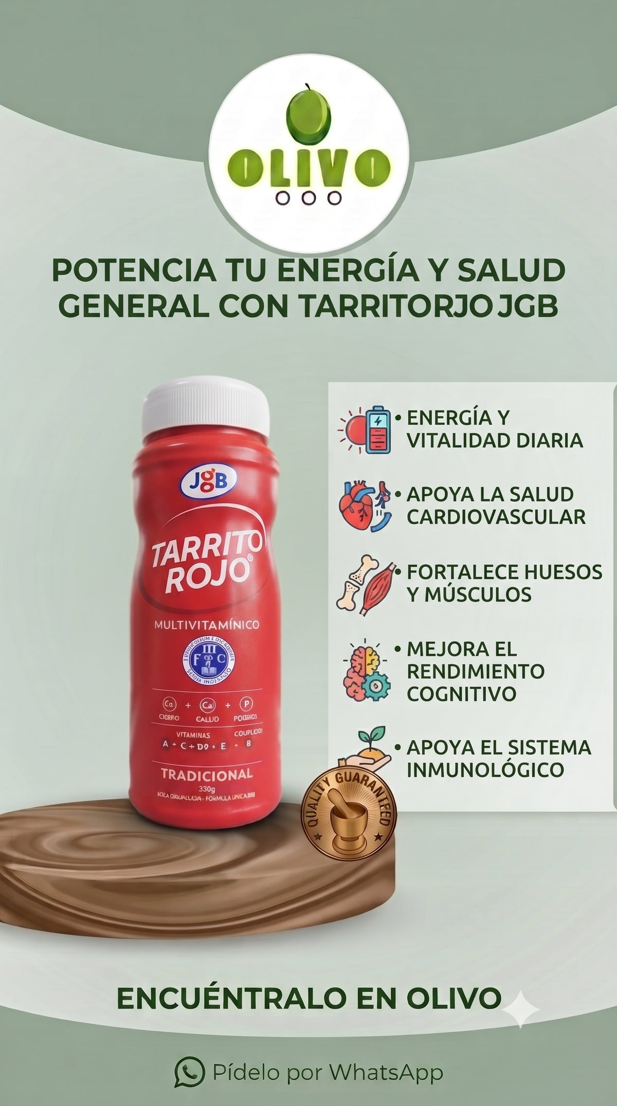 Tarrito Rojo 330 Gramos