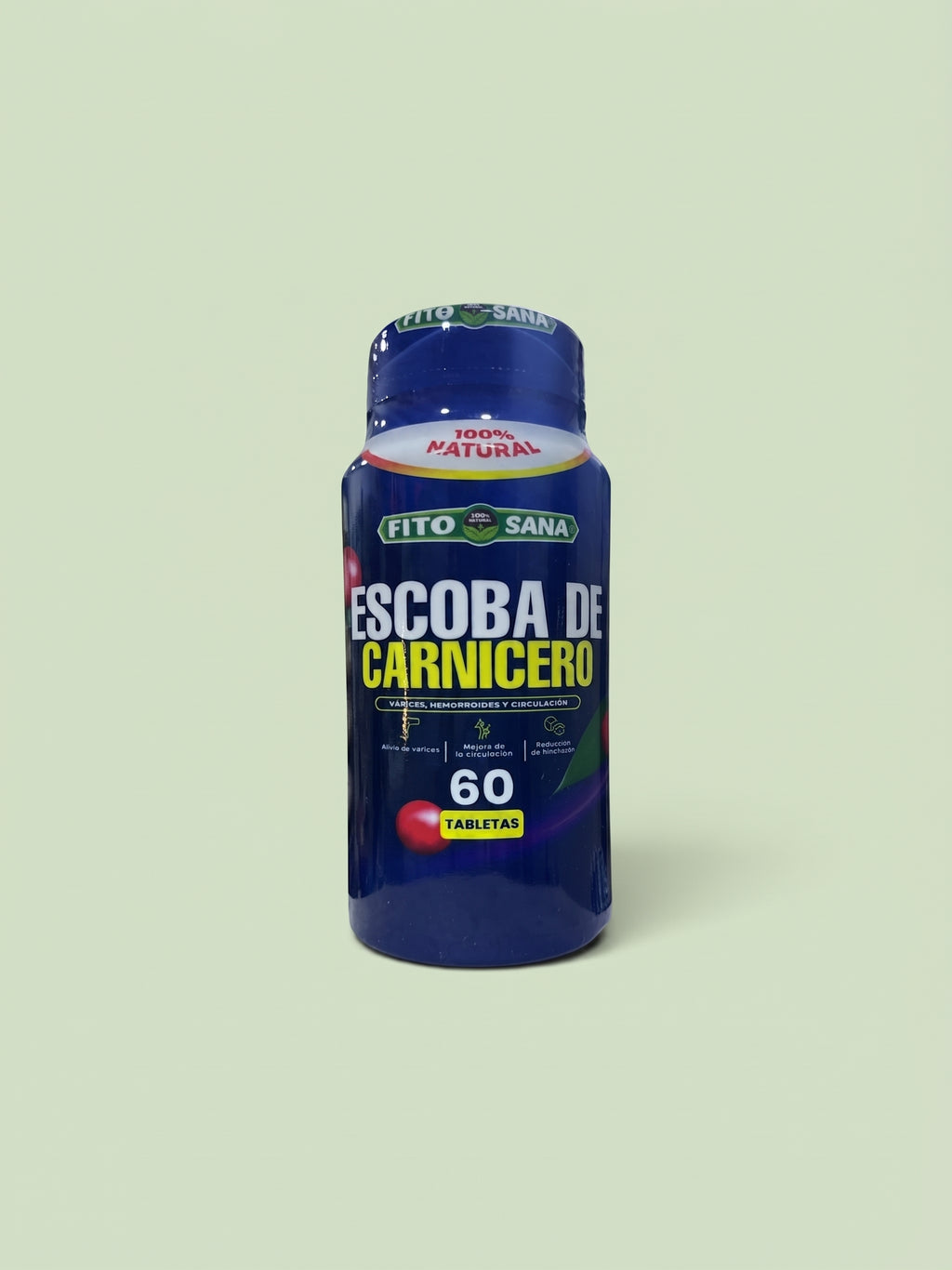 Escoba De Carnicero 60 Tabletas Fito Sana