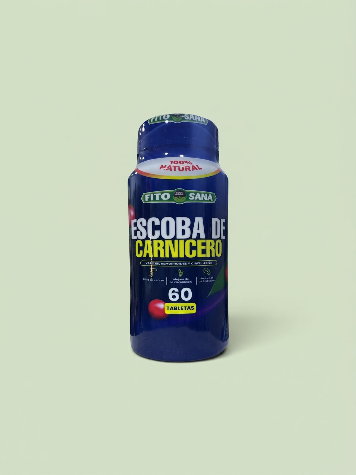 Escoba De Carnicero 60 Tabletas Fito Sana