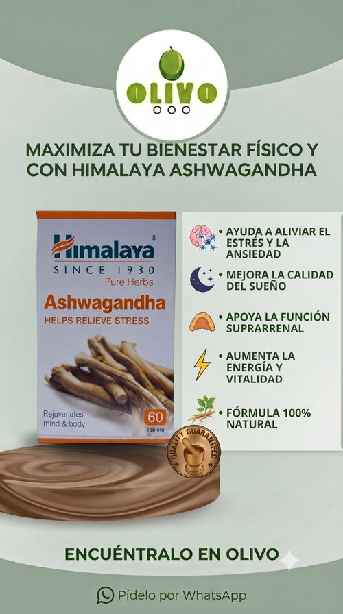 Ashwagandha 60 tabletas Himalaya