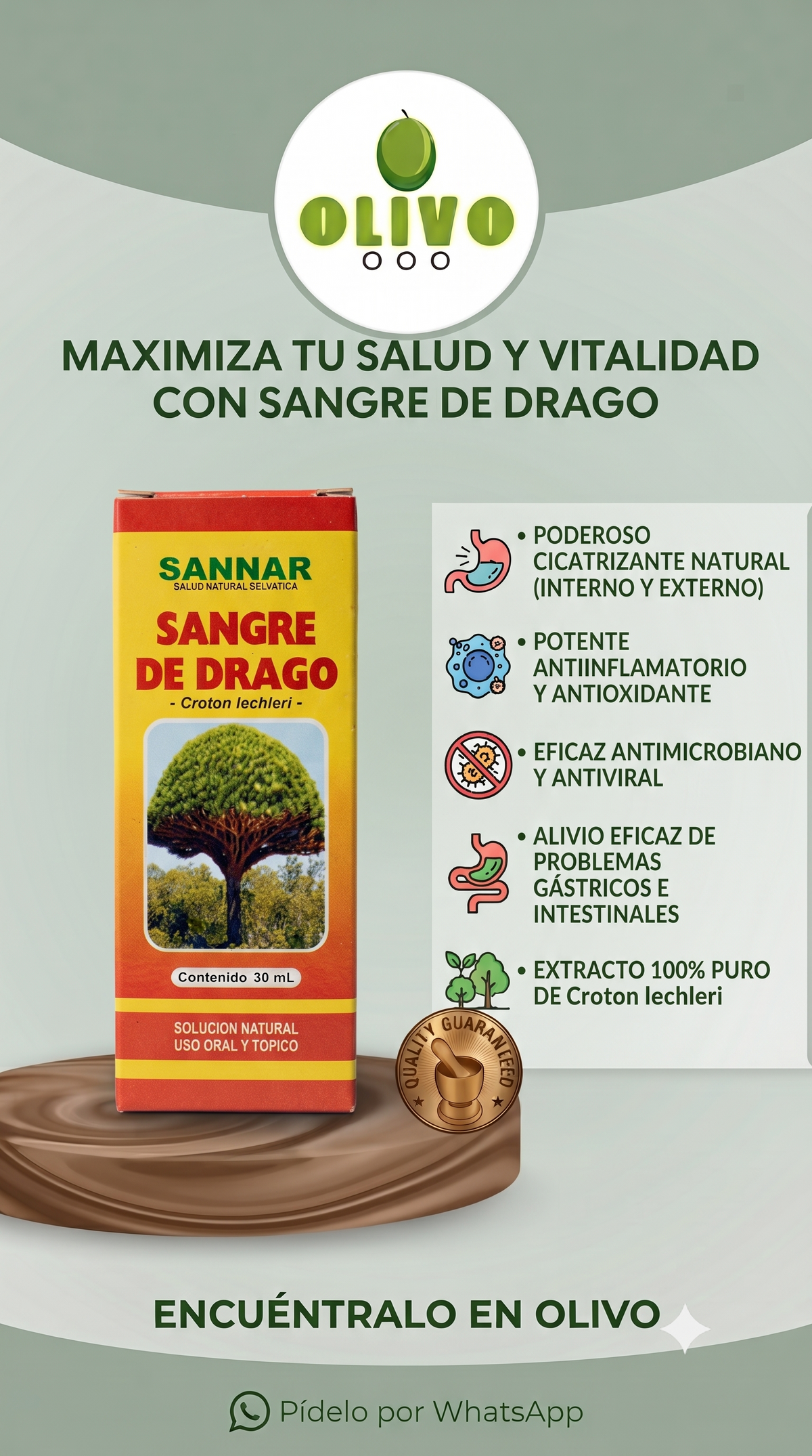 Sangre De Drago Gotas 30 ML