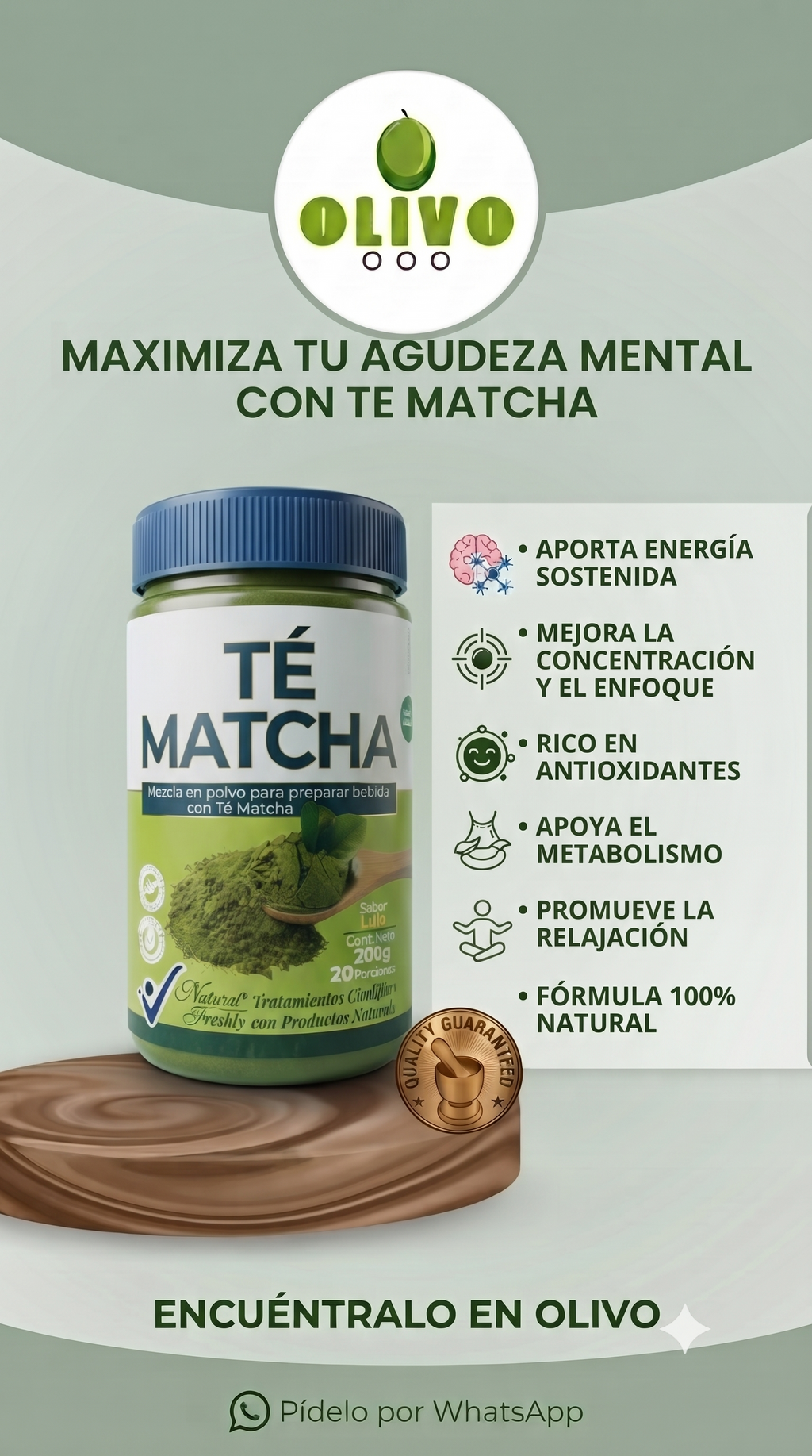 Te Matcha 200 Gramos