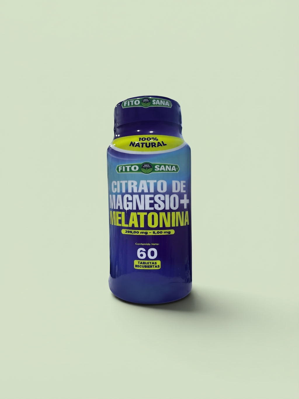 Citrato De Magnesio + Melatonina 60 Tabletas Fito Sana