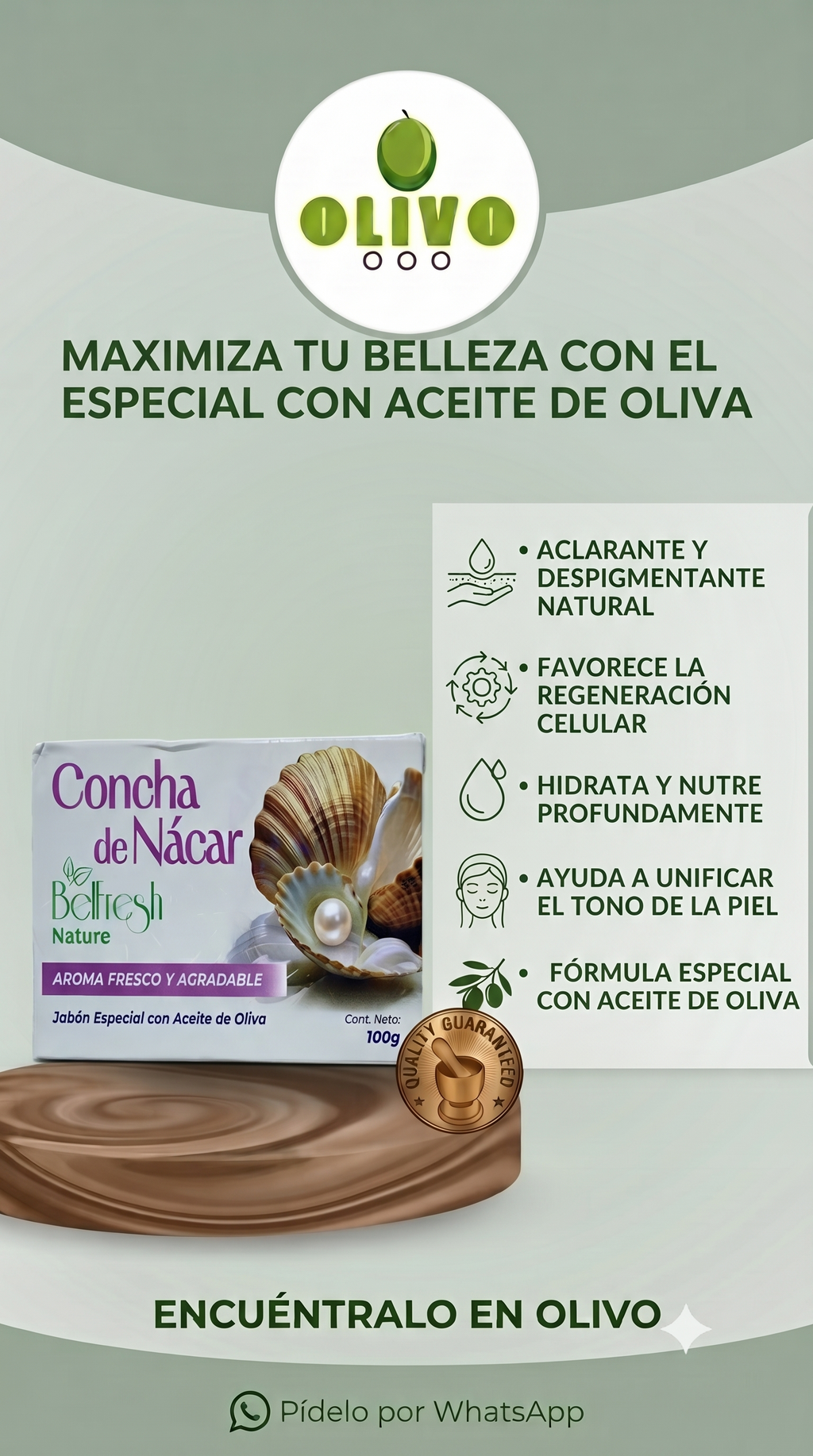 Jabon Concha De Nacar BellFresh
